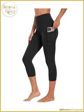High Waisted Leggings with Pockets Buttery Soft Yoga Pants for Women